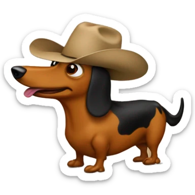 Weiner at a rodeo sticker