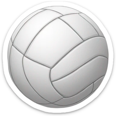 volleyball sticker