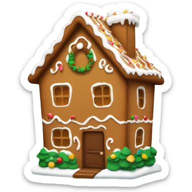 Gingerbreadhouse sticker