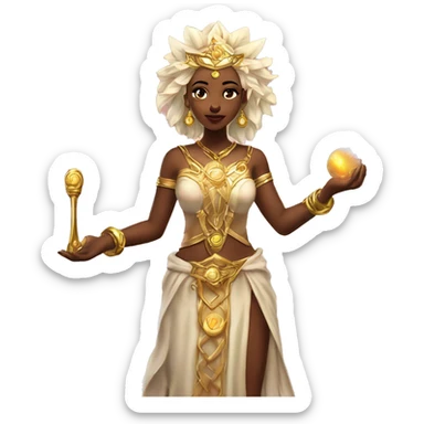(Technomancy Tuitorial @ https://youtu.be/SgQQU_Szm1A?si=L9Fu0e7bzgv7XrSN) Technomancy Divine Magical Divine Goddess sticker