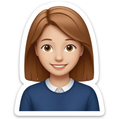 Lovely smile sticker