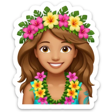 Maia kaeloha from lilo and stich sticker