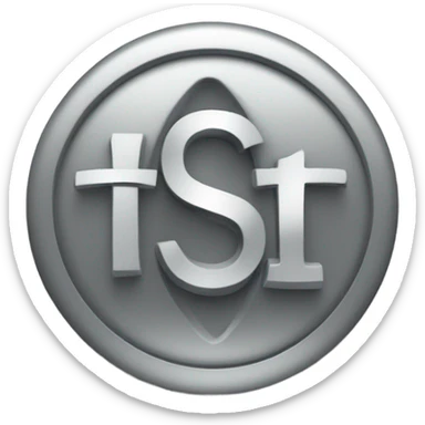 SS initials for the Shared Services team. Luxury looking sticker