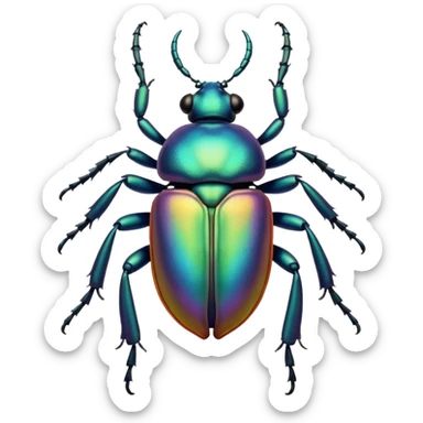 Beetle sticker