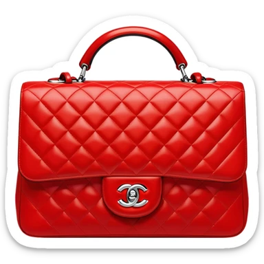 Red Chanel  sticker