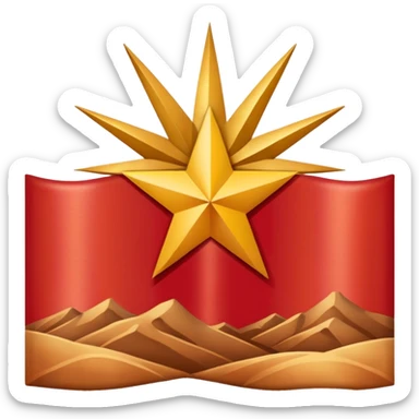 arizona flag sticker