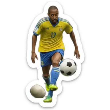 futbol grafiti sticker