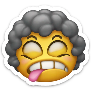 vomiting honey smiling sticker