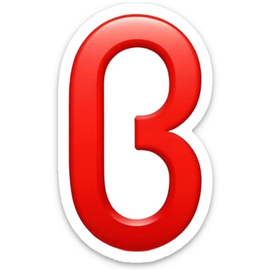 Bold red number 1000 with energetic double underlines like the 100 emoji, vibrant and dynamic design conveying extreme approval and excitement sticker