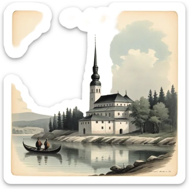 Панда сидящая на льдине с манго в лапах sticker