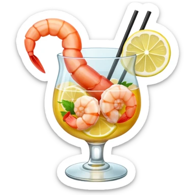 Cóctel de camaron sticker