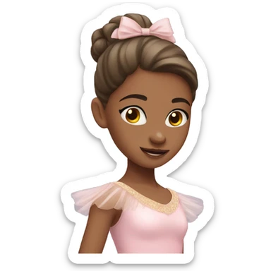 ballerina sticker