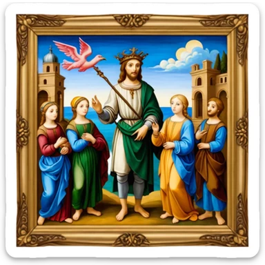 Renaissance painting
 sticker