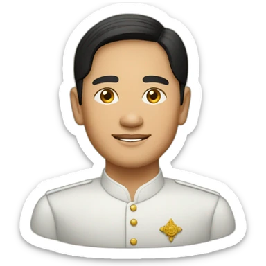 Very important person of Myanmar aung San au Kyi sticker