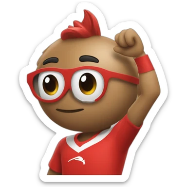 Hincha independiente sticker