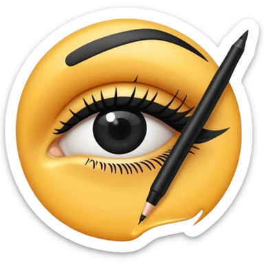eye liner item sticker