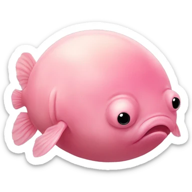 blobfish sticker