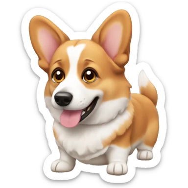 Corgi sticker