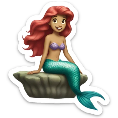 The little mermaid sticker