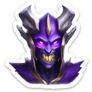 Aatrox of league of Legends but mix him with kassadin sticker