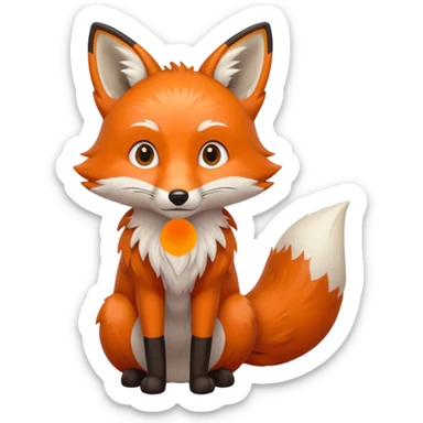 renard  sticker