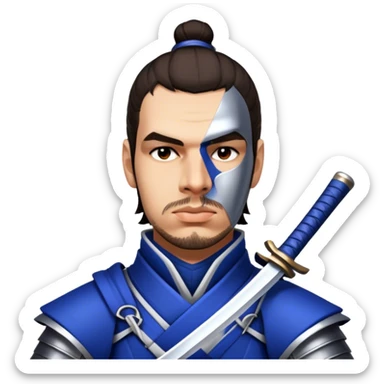 Steadfast Samurai sticker