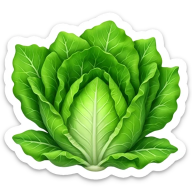 lettuce leaf sticker