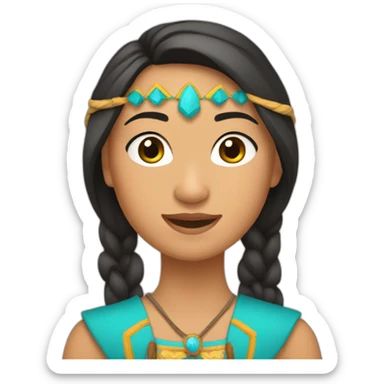 Pocahontas Kazakh sticker