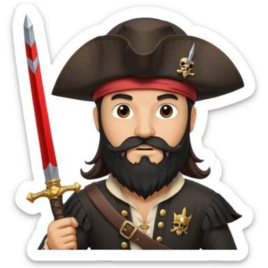 Blackbeard  sticker