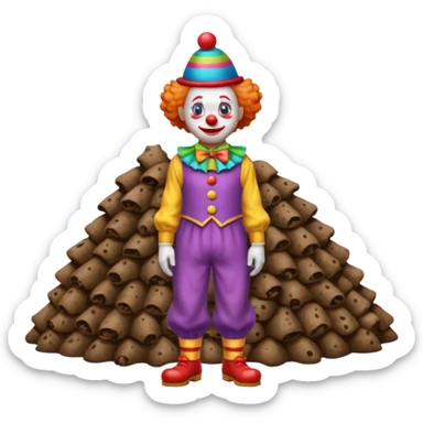 🤡💩 sticker