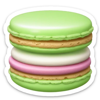 macaron sticker