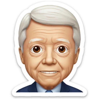 Jimmy Carter president sticker