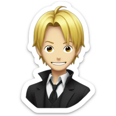 vinsmoke sanji sticker