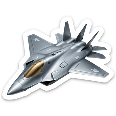 f22 raptor jet sticker