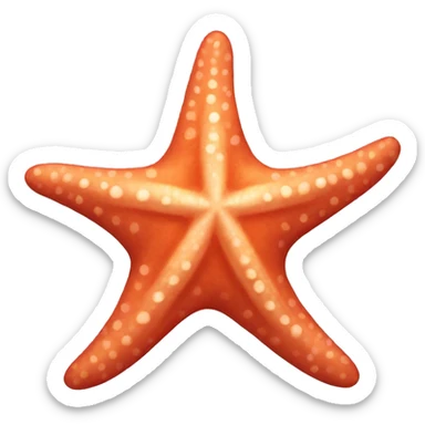 Starfish emoji  sticker
