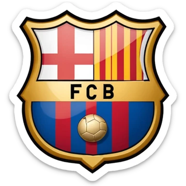 شعار نادي برشلونة sticker