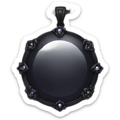 goth jewelry sticker
