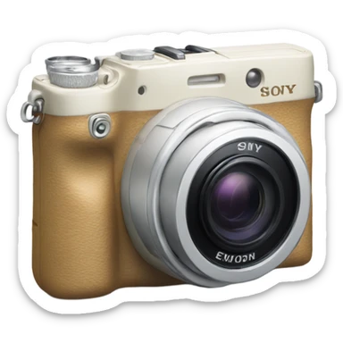 Sony digital camera
 sticker