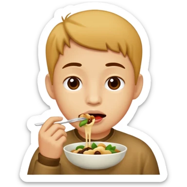 six seven mason eating tung tung tung sahur  sticker