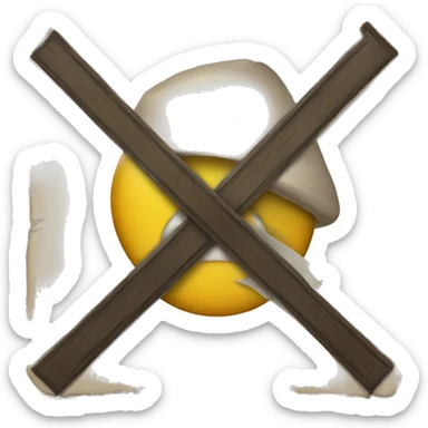 prohibited sign sticker