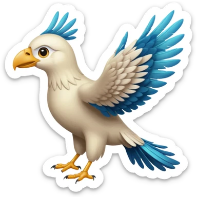 Make this as a left wing 🪽 in a text form sticker