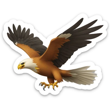 Águila volando sticker