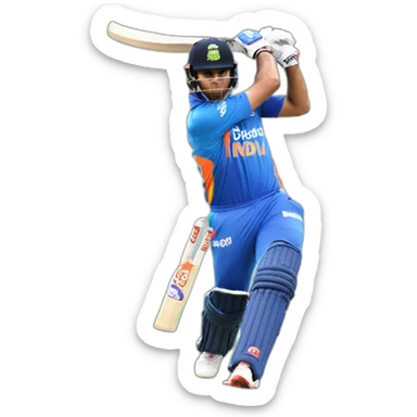 Shubman Gill sticker