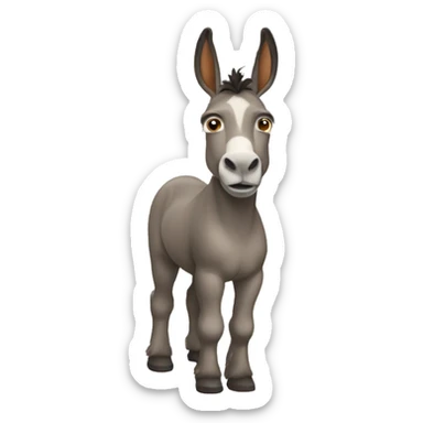 BURRO sticker