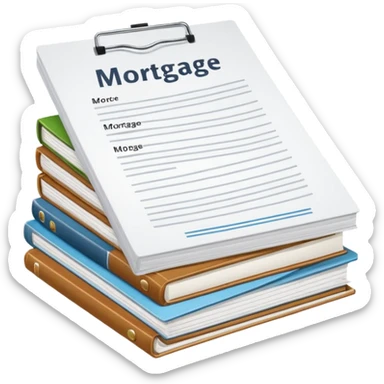Documents for a mortgage in Dubai sticker