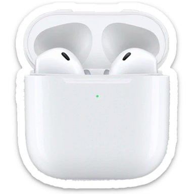Detailed AirPods  sticker