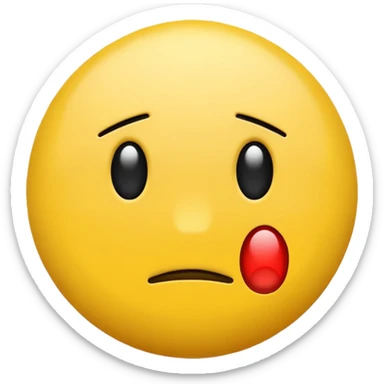 sad emoji just like in the pacman  sticker
