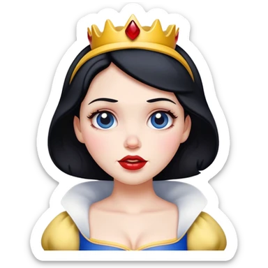 snow white sticker