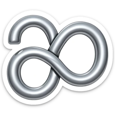 Infinity symbol  sticker