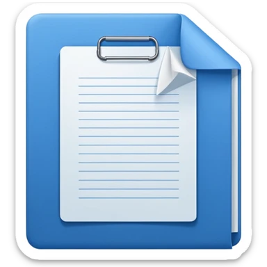 documents with blue cover sticker